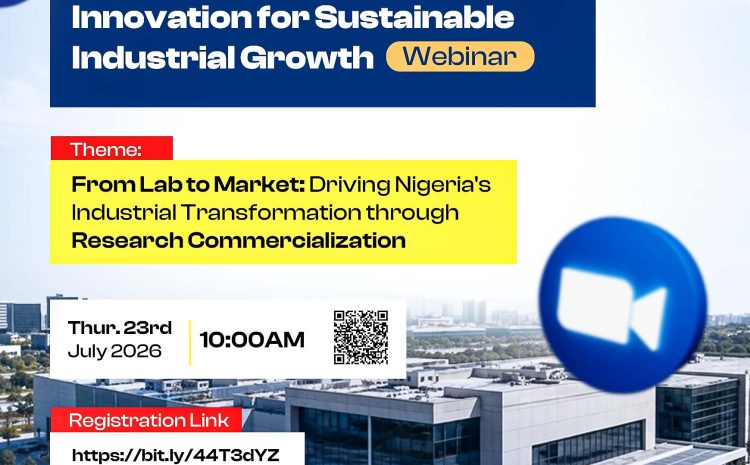  Commercializing Research and Innovation for Sustainable Growth in Nigeria Report